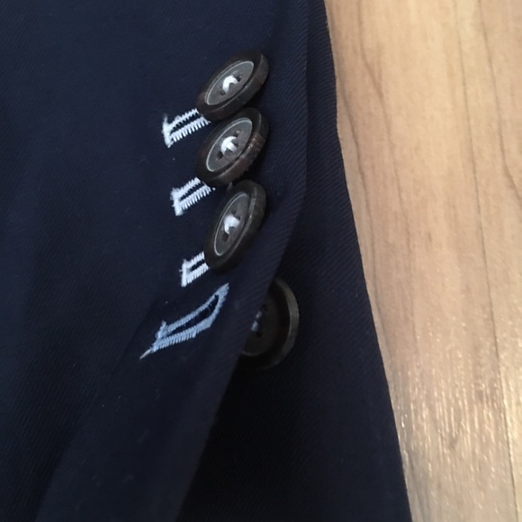 Itailor suit jacket navy 36L NWOT - Picture 5 of 8